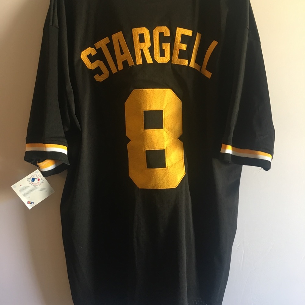 NEW VINTAGE WILLIE STARGELL PIRATES BASEBALL UNI